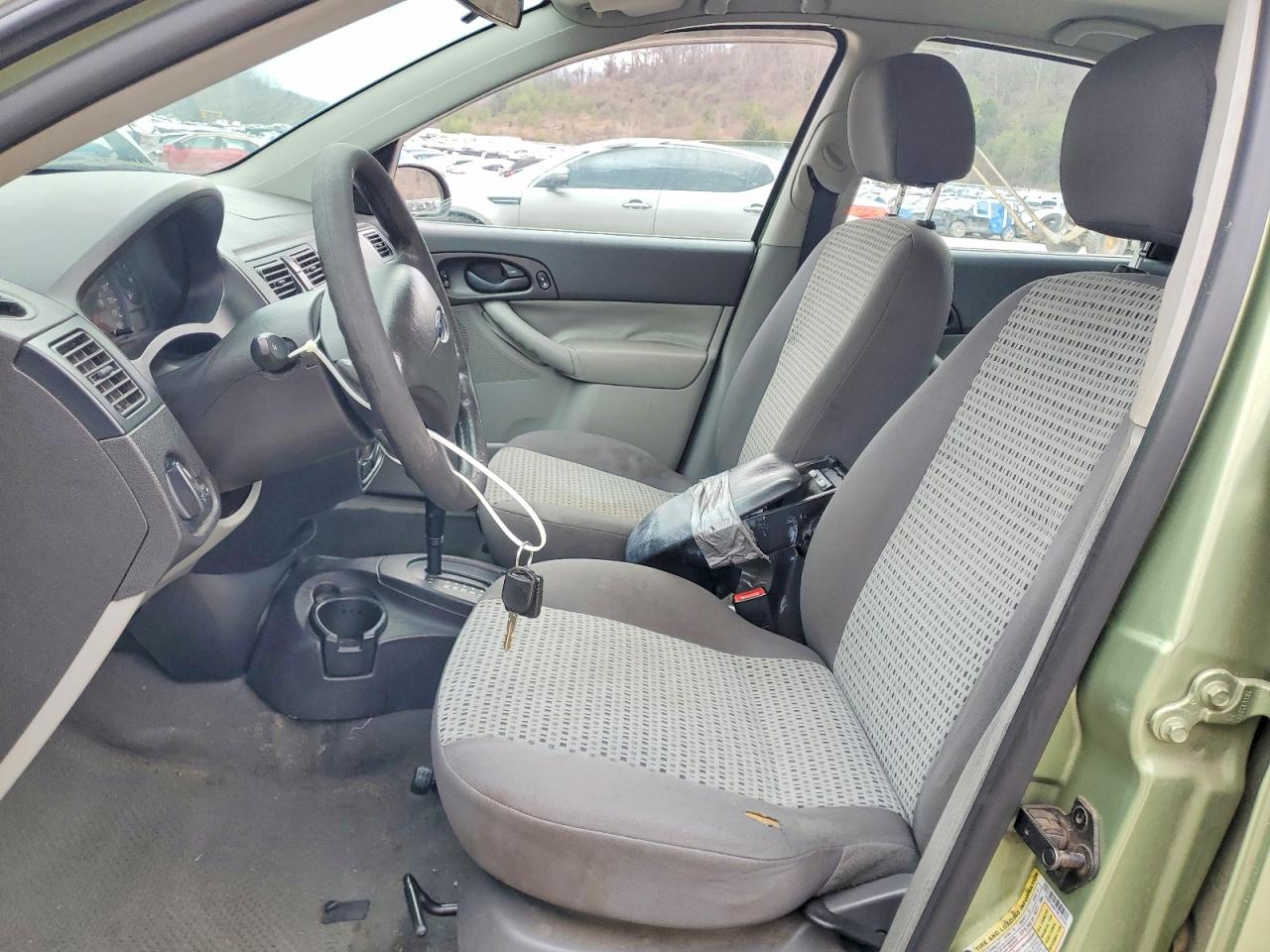 2007 Ford Focus Zx4 Green vin: 1FAFP34N47W135329