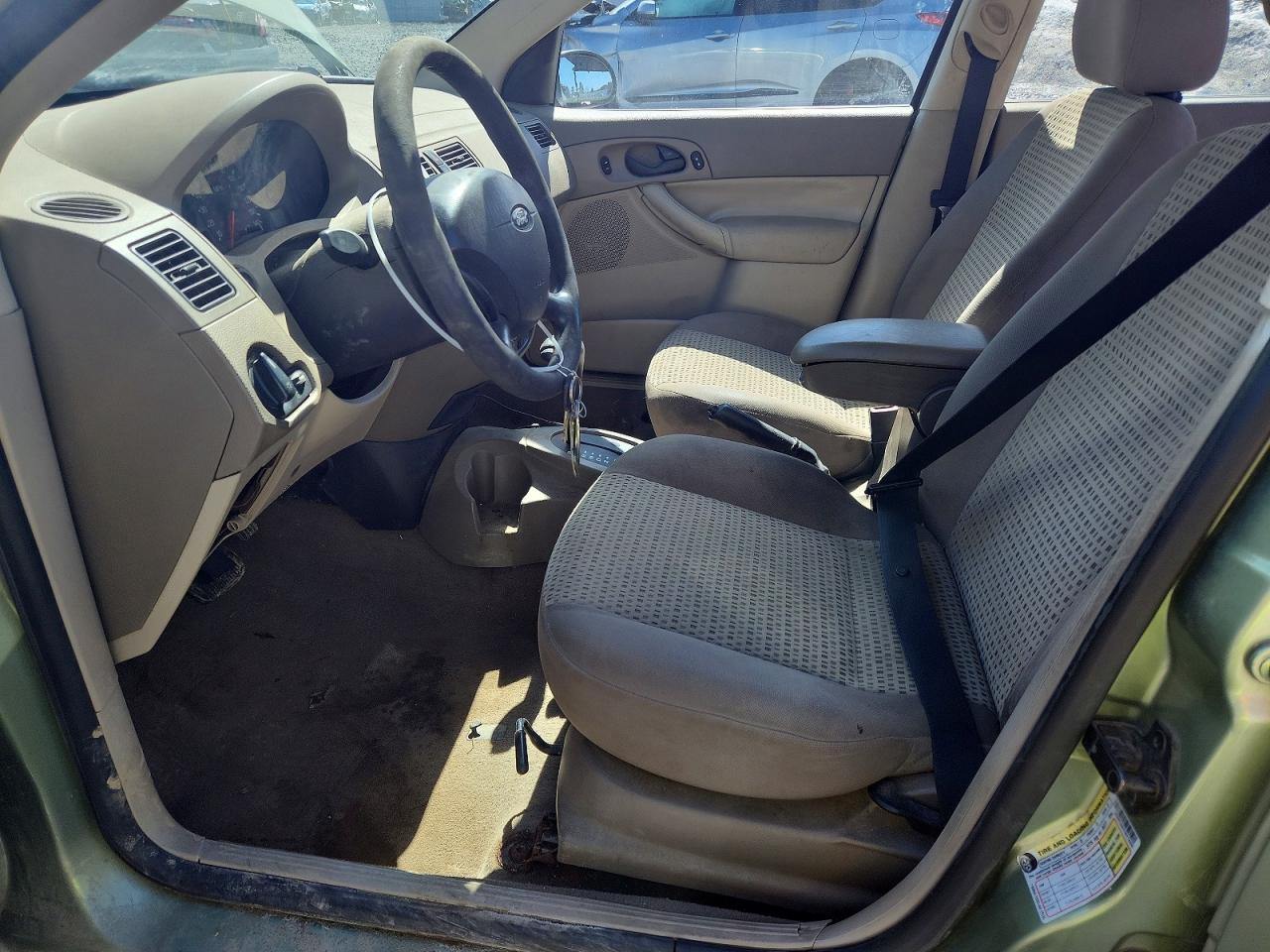 2007 Ford Focus Zx4 Green vin: 1FAFP34N47W272948