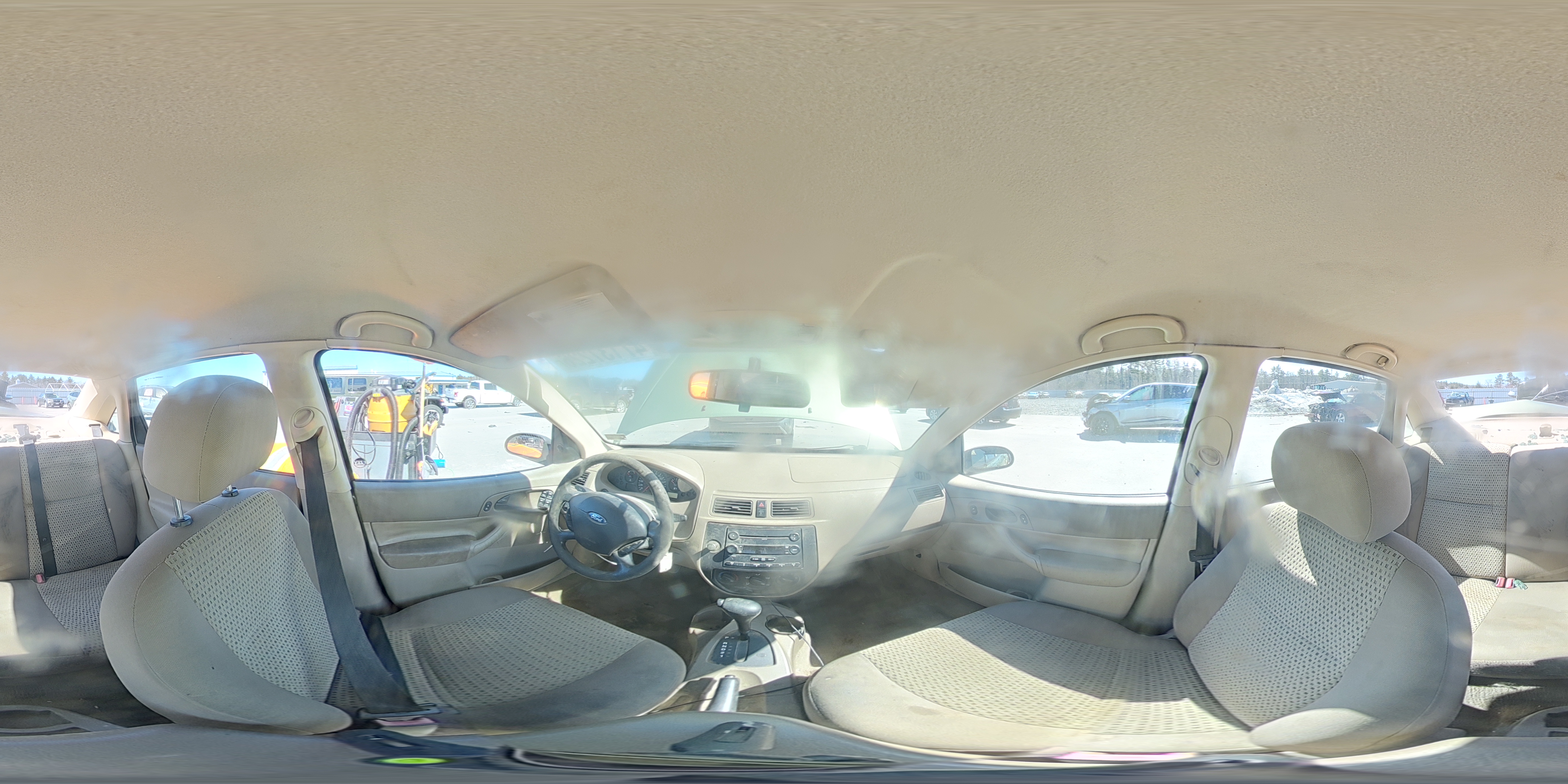 2007 Ford Focus Zx4 Green vin: 1FAFP34N47W272948