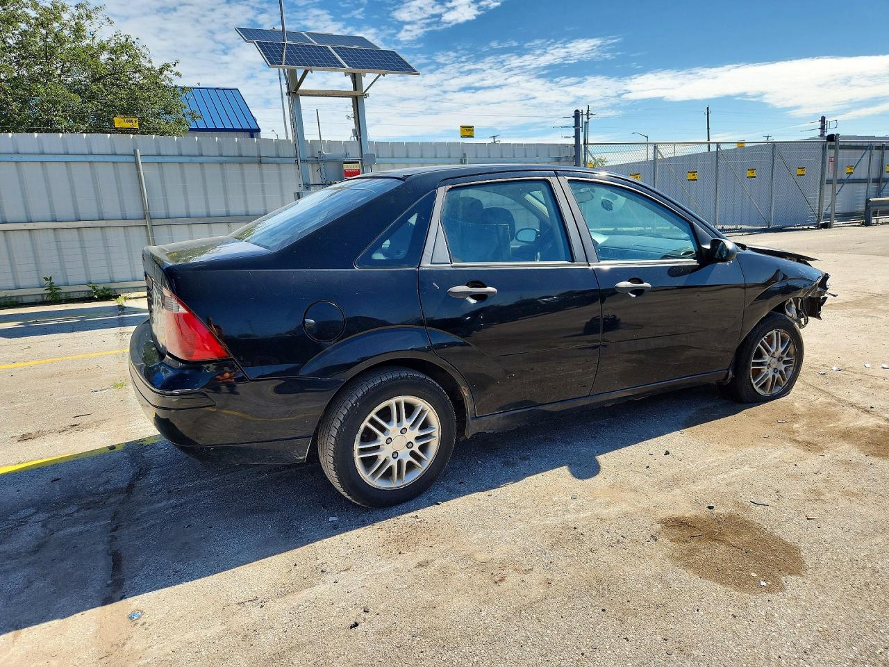2007 Ford Focus Zx4 Black vin: 1FAFP34N47W286252
