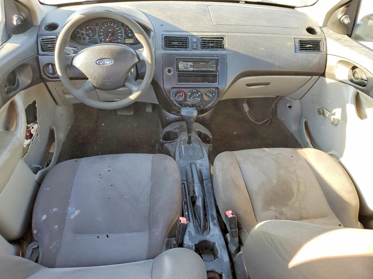 2007 Ford Focus Zx4 Red vin: 1FAFP34N47W356431