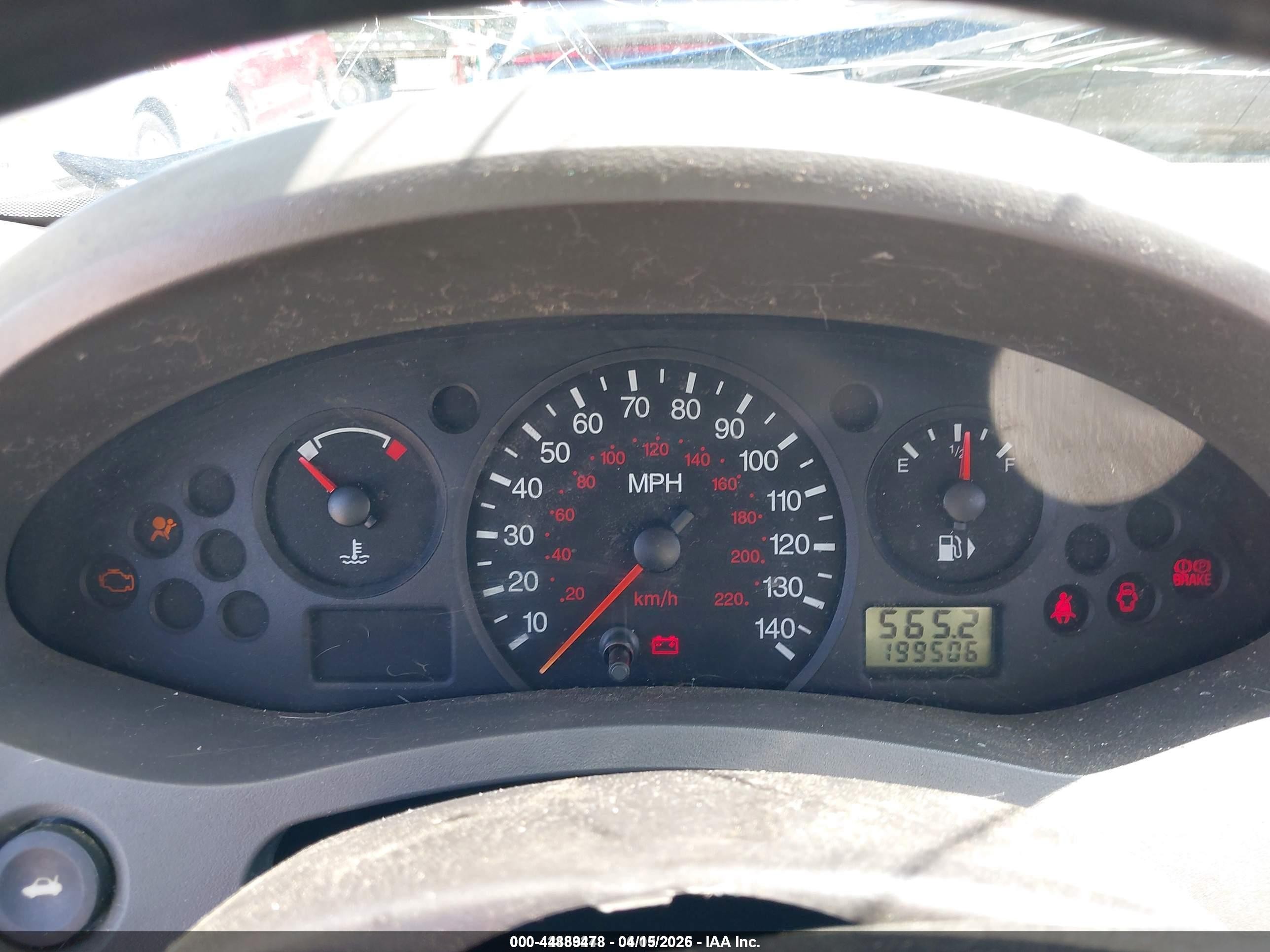 2005 Ford Focus Zx4 Blue vin: 1FAFP34N55W197402