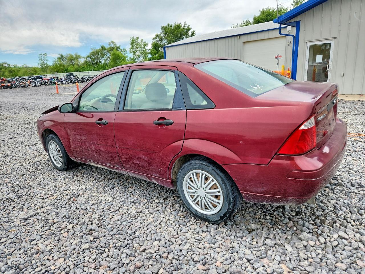 2006 Ford Focus Zx4 Maroon vin: 1FAFP34N56W165258