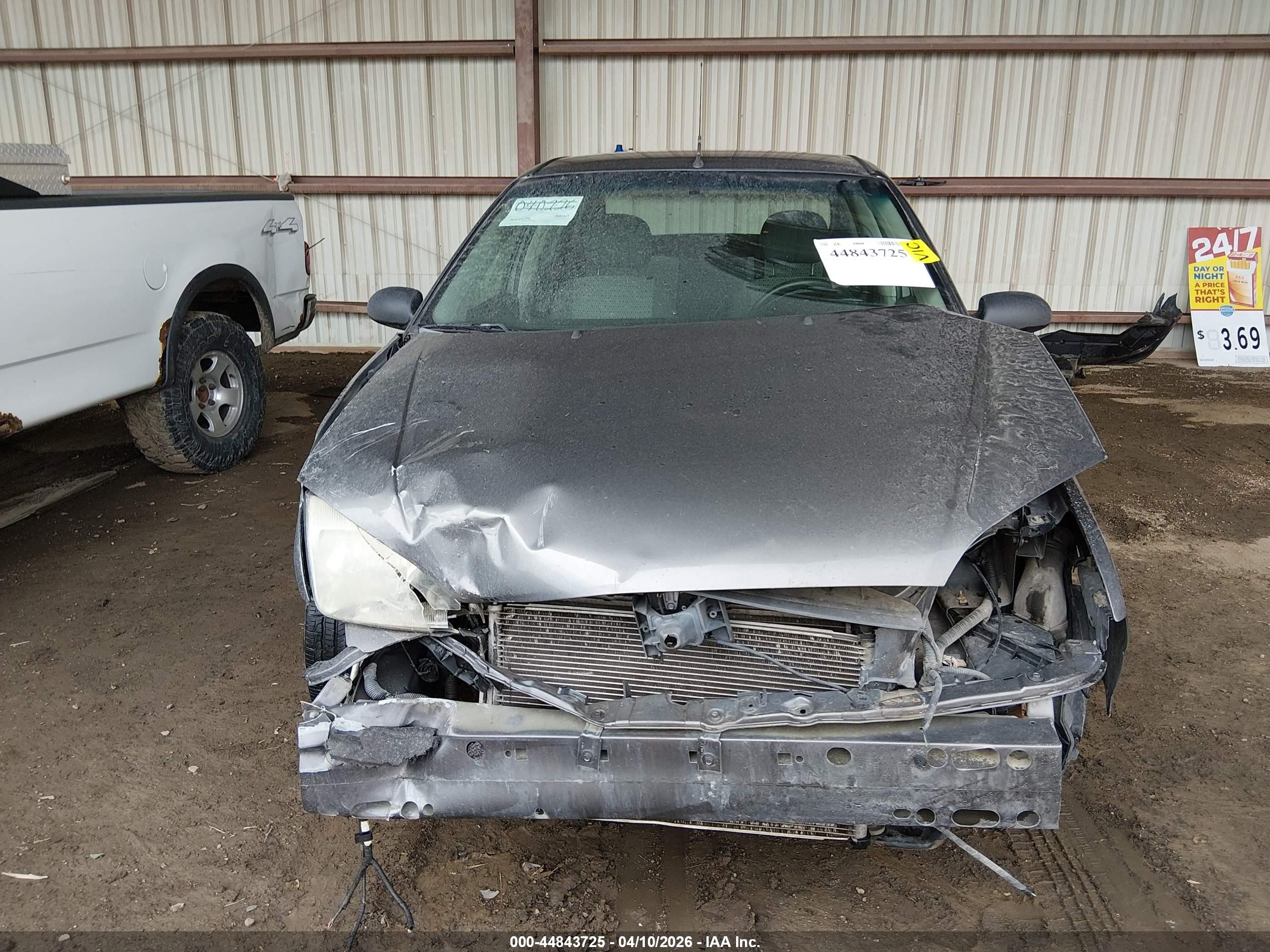 2007 Ford Focus S/se/ses Gray vin: 1FAFP34N57W172941