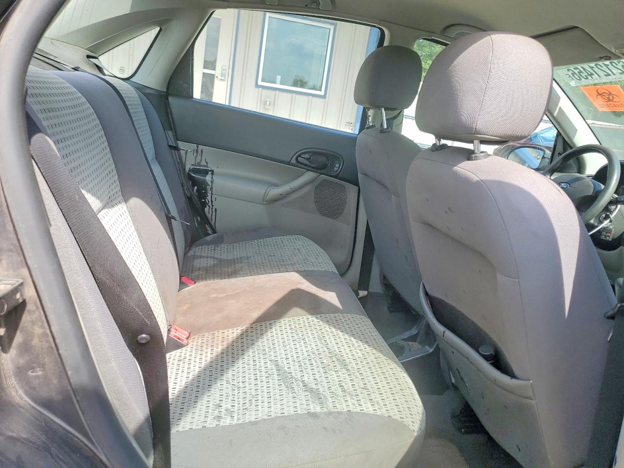 2007 Ford Focus Zx4 Gray vin: 1FAFP34N57W191134
