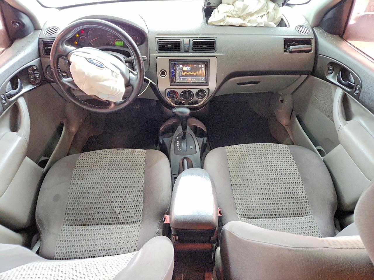2007 Ford Focus Zx4 Gray vin: 1FAFP34N57W237156