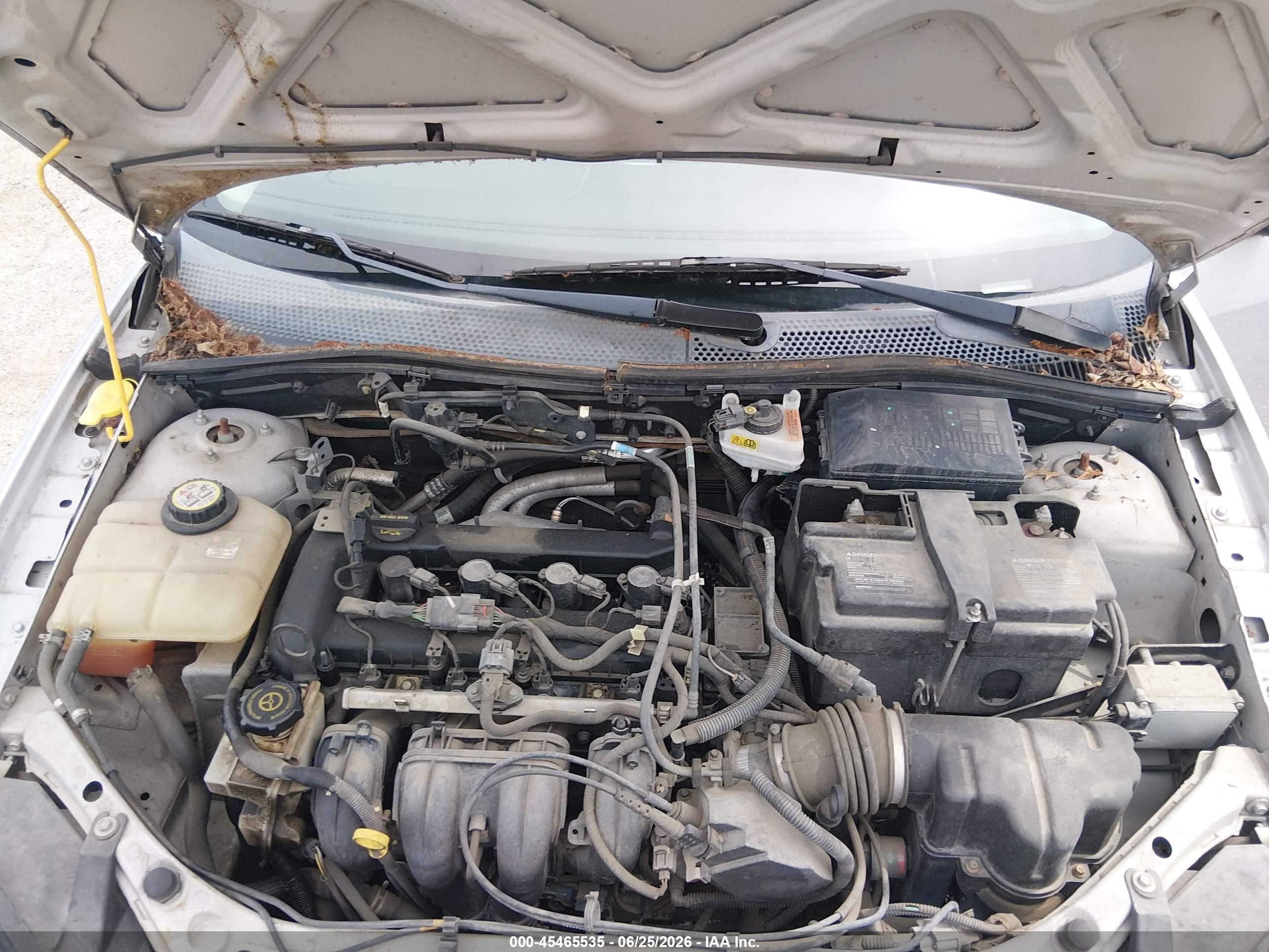 2007 Ford Focus S/se/ses Gray vin: 1FAFP34N57W316603