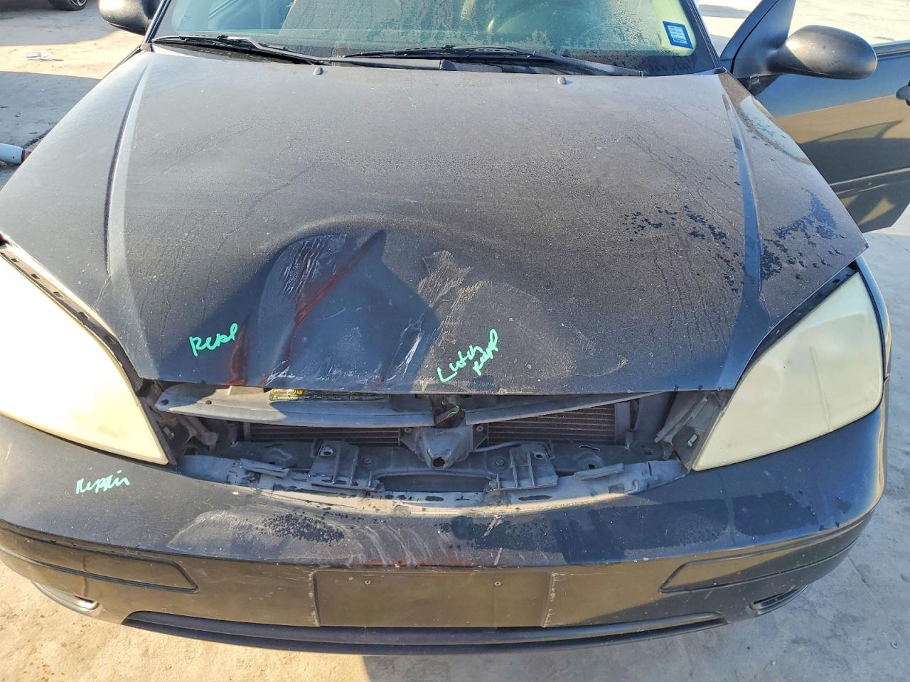 2007 Ford Focus Zx4 Черный vin: 1FAFP34N57W330176