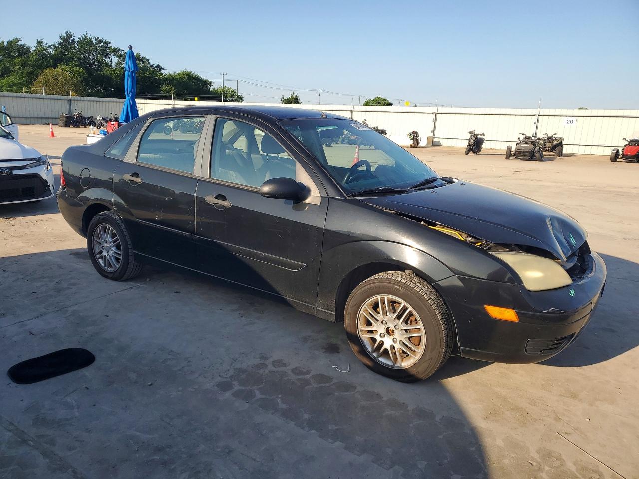 2007 Ford Focus Zx4 Черный vin: 1FAFP34N57W330176