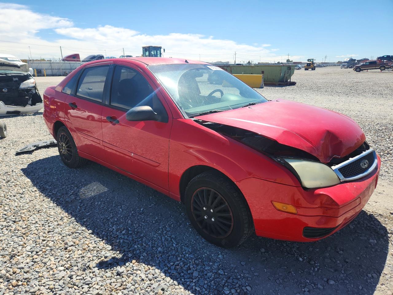 2005 Ford Focus Zx3 Red vin: 1FAFP34N65W252164
