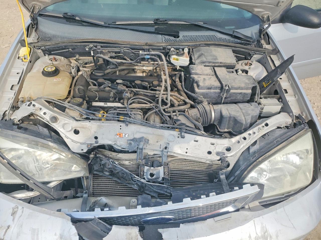 2006 Ford Focus Zx4 Silver vin: 1FAFP34N66W144323