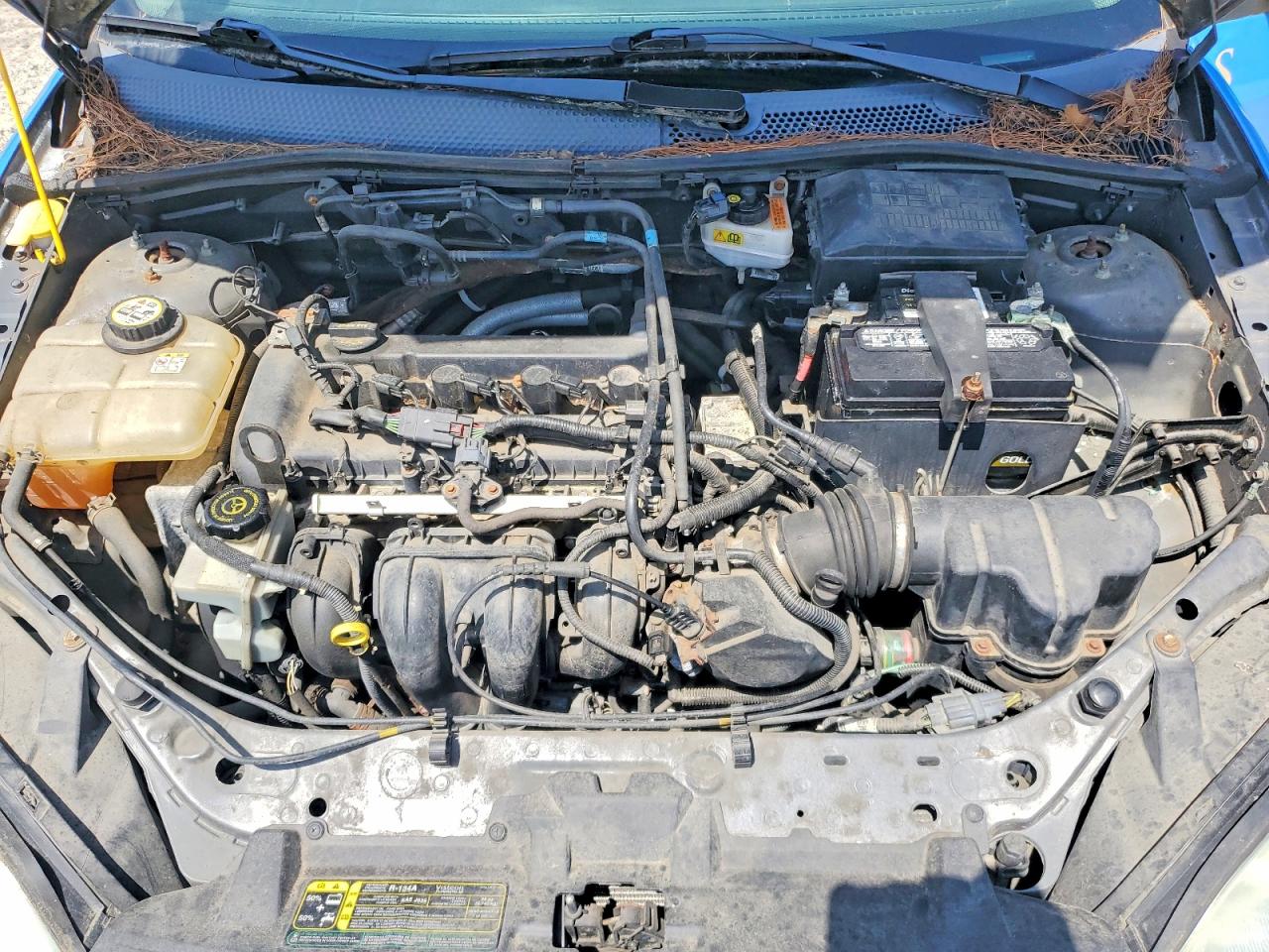2006 Ford Focus Zx4 Blue vin: 1FAFP34N66W252196