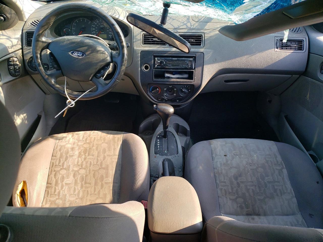 2005 Ford Focus Zx4 Black vin: 1FAFP34N75W172372