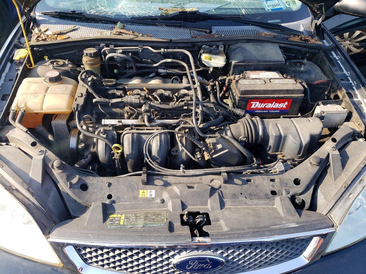 2005 Ford Focus Zx4 Black vin: 1FAFP34N75W172372