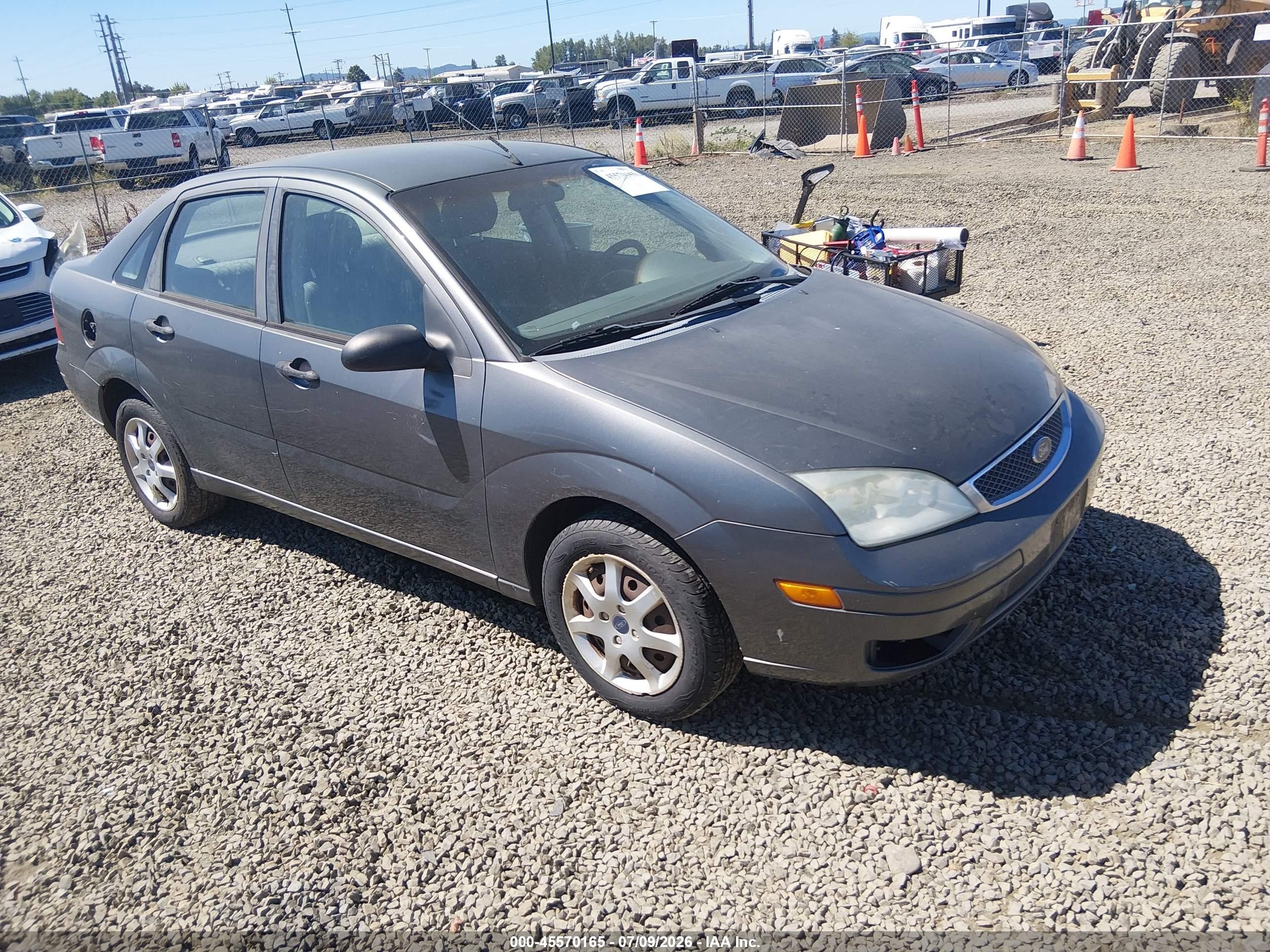 2005 Ford Focus Zx4 Black vin: 1FAFP34N75W234840
