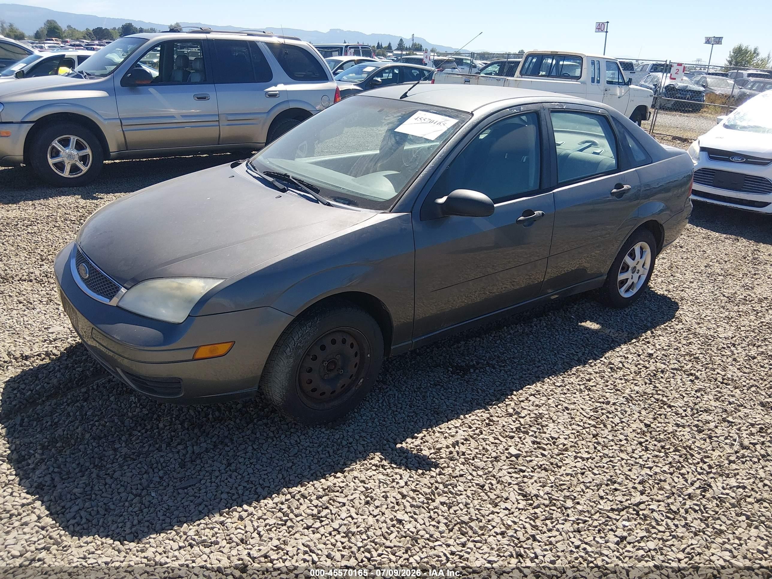 2005 Ford Focus Zx4 Black vin: 1FAFP34N75W234840