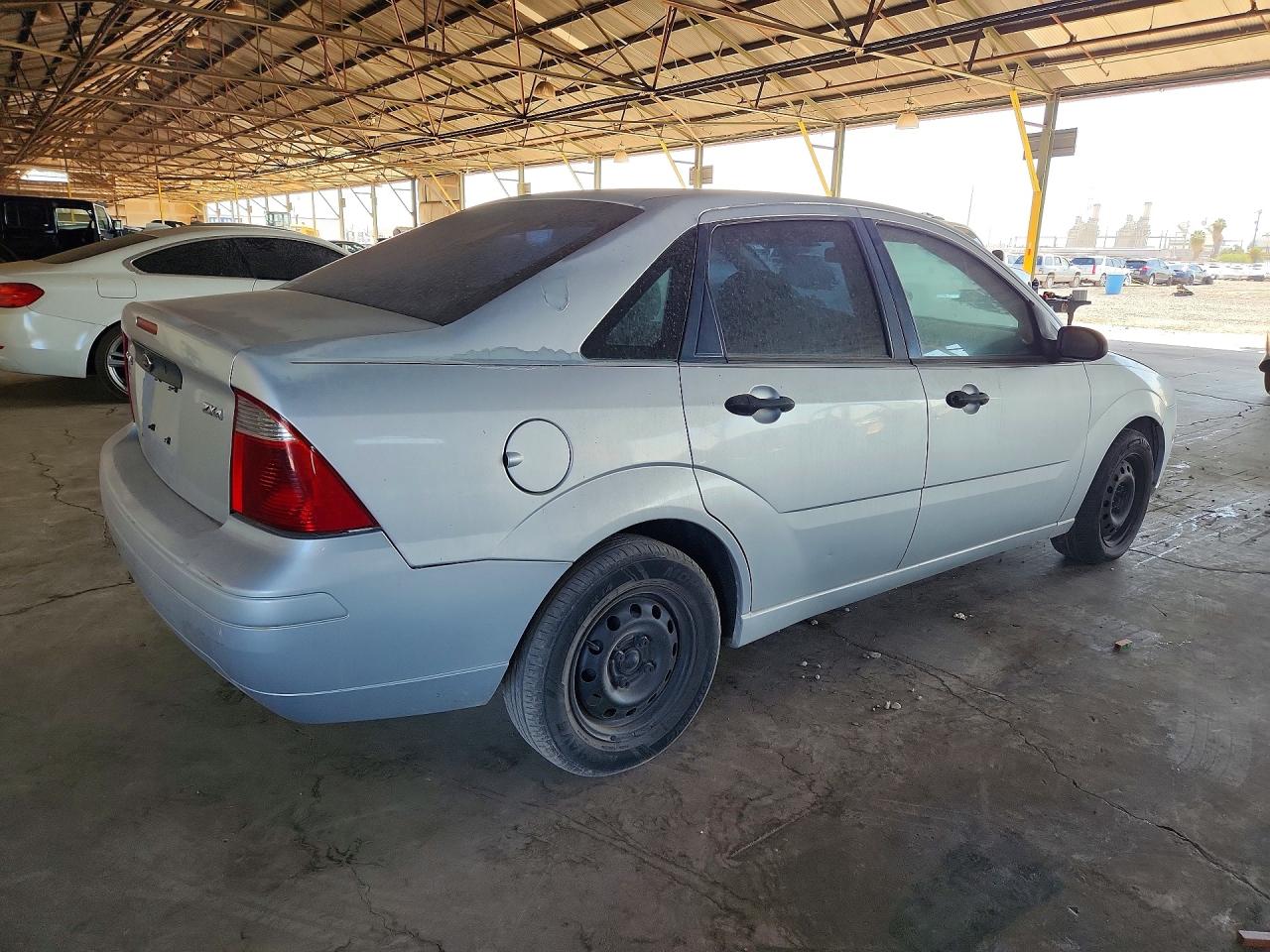 2006 Ford Focus Zx4 Silver vin: 1FAFP34N76W120189