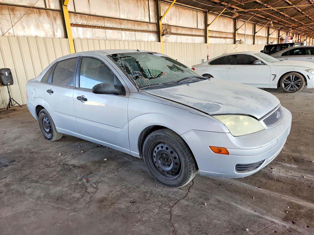 2006 Ford Focus Zx4 Silver vin: 1FAFP34N76W120189