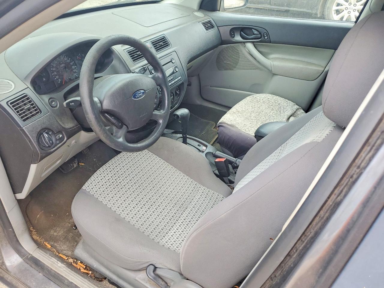 2007 Ford Focus Zx4 Charcoal vin: 1FAFP34N77W138323