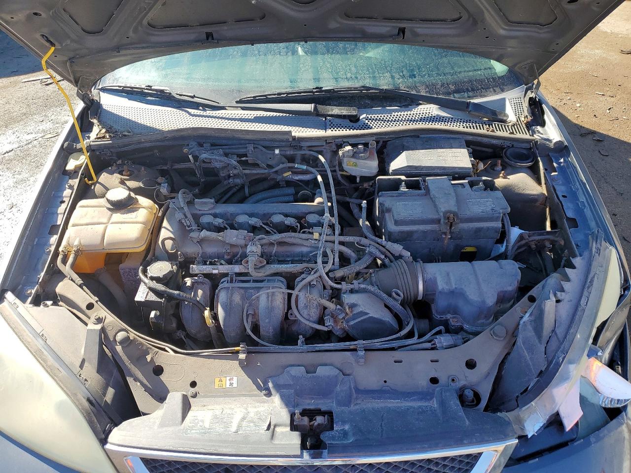 2007 Ford Focus Zx4 Серый vin: 1FAFP34N77W241855