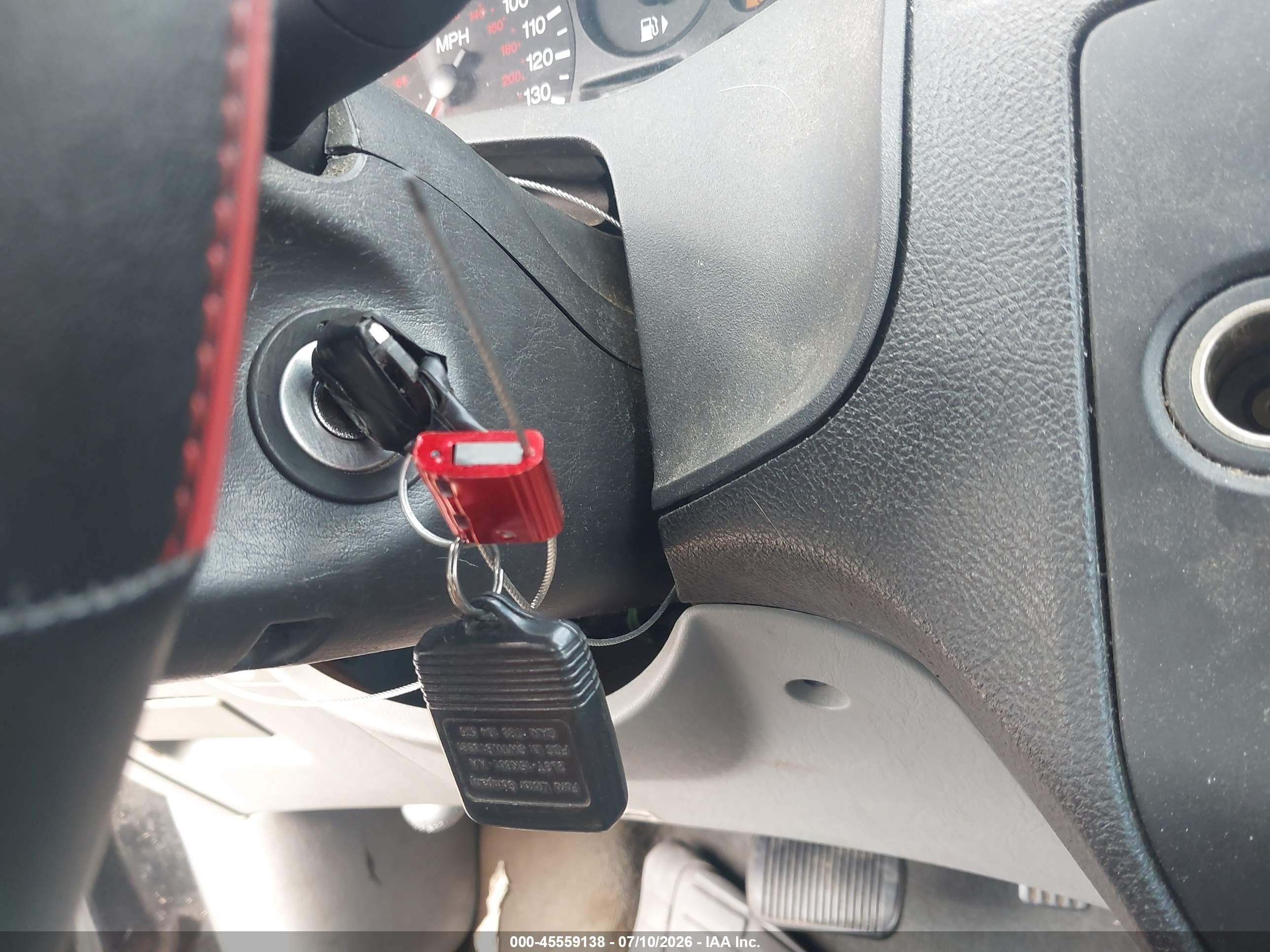 2007 Ford Focus S/se/ses Black vin: 1FAFP34N77W297438