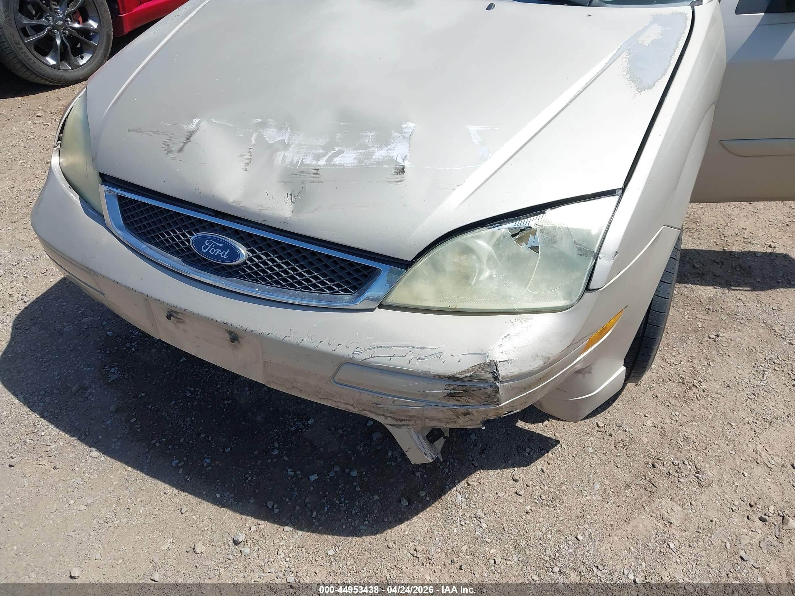 2006 Ford Focus Zx4 Champagne vin: 1FAFP34N86W189618