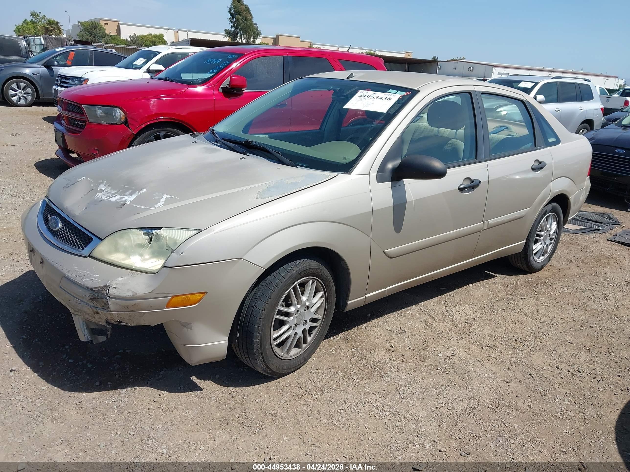 2006 Ford Focus Zx4 Champagne vin: 1FAFP34N86W189618
