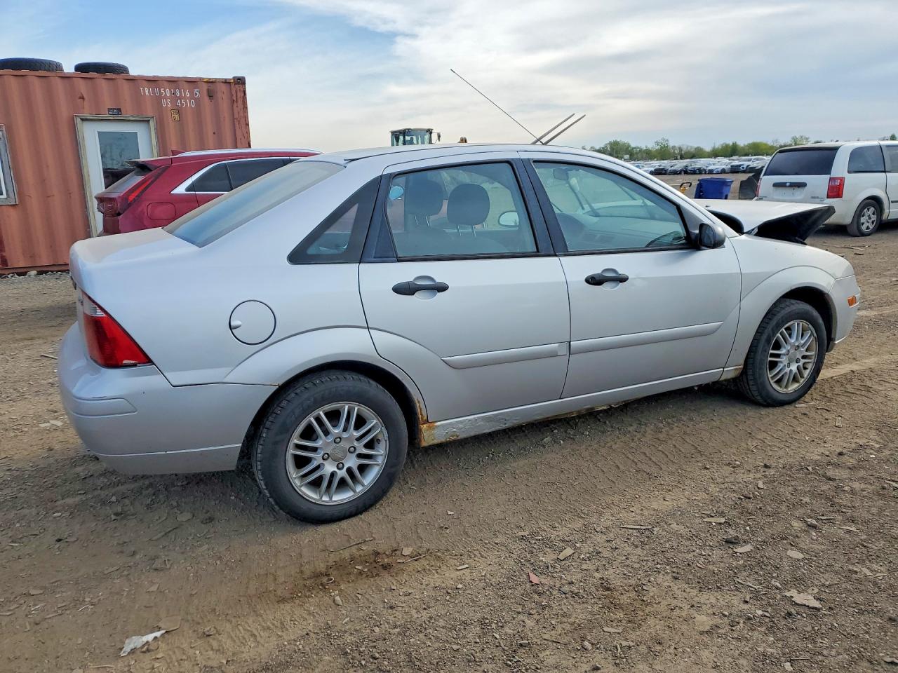 2006 Ford Focus Zx4 Silver vin: 1FAFP34N86W194172