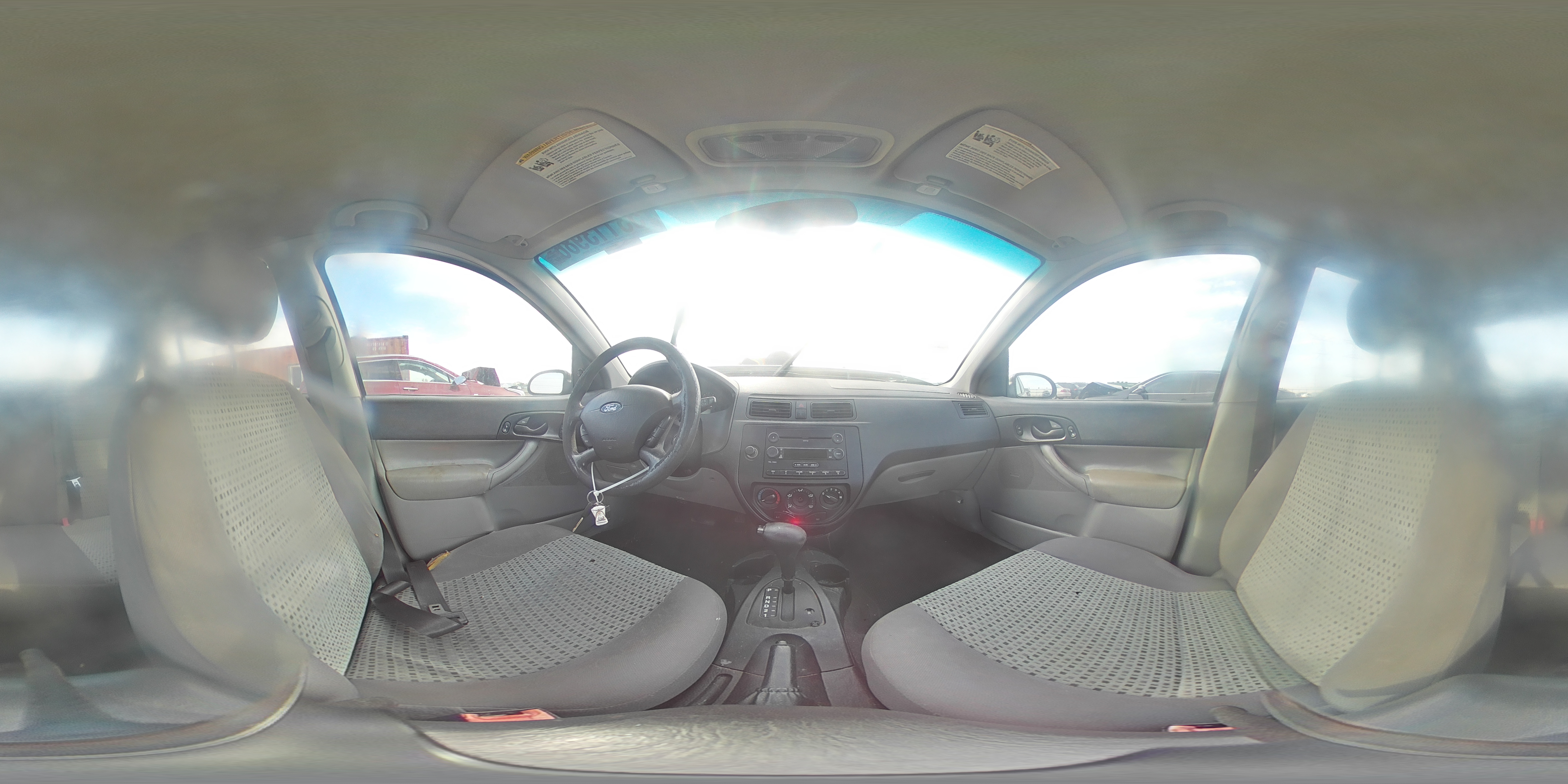 2006 Ford Focus Zx4 Silver vin: 1FAFP34N86W194172