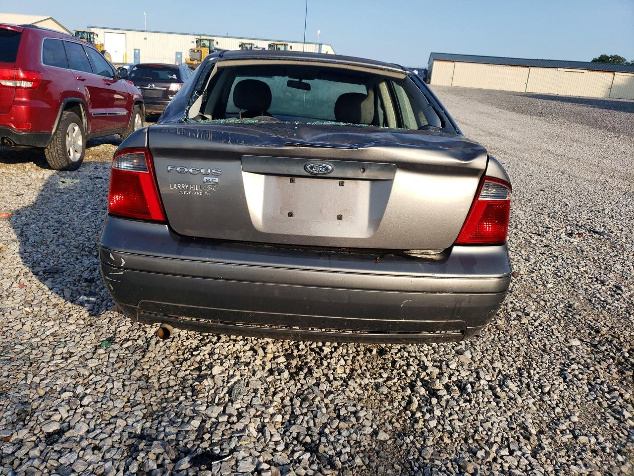 2007 Ford Focus Zx4 Gray vin: 1FAFP34N87W261628