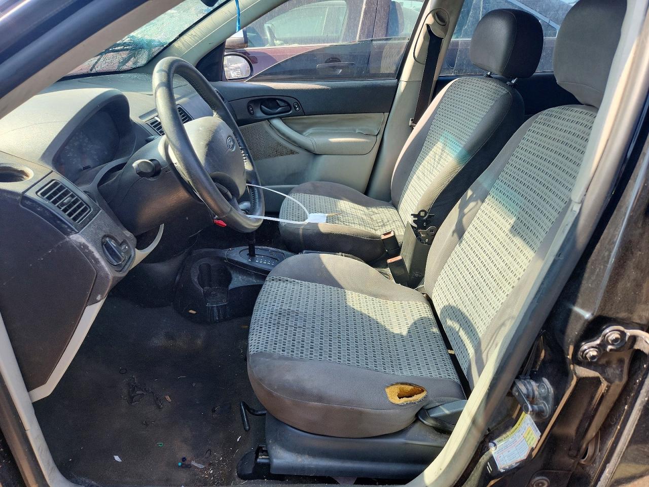 2007 Ford Focus Zx4 Black vin: 1FAFP34N87W291180