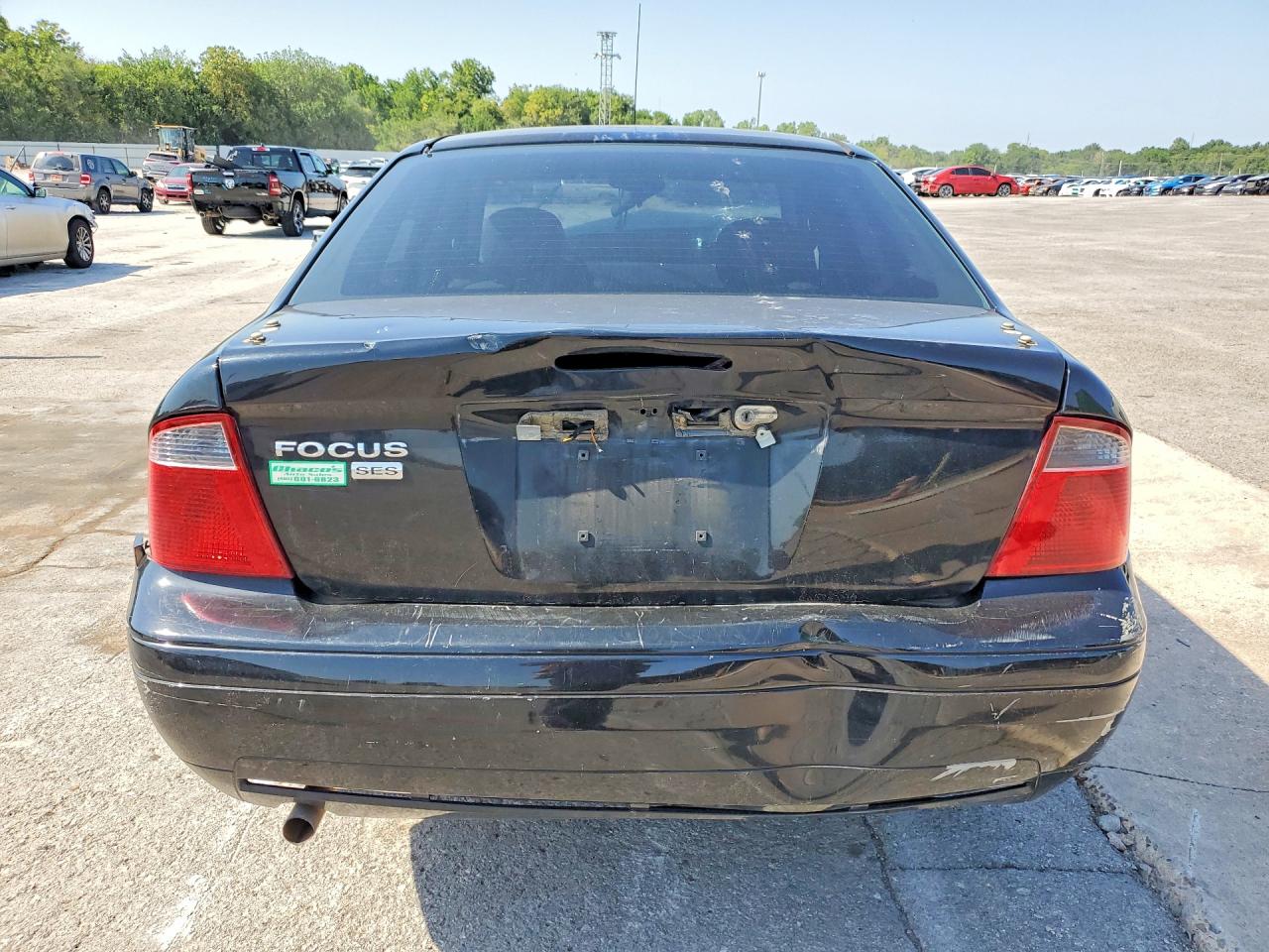 2007 Ford Focus Zx4 Black vin: 1FAFP34N87W291180
