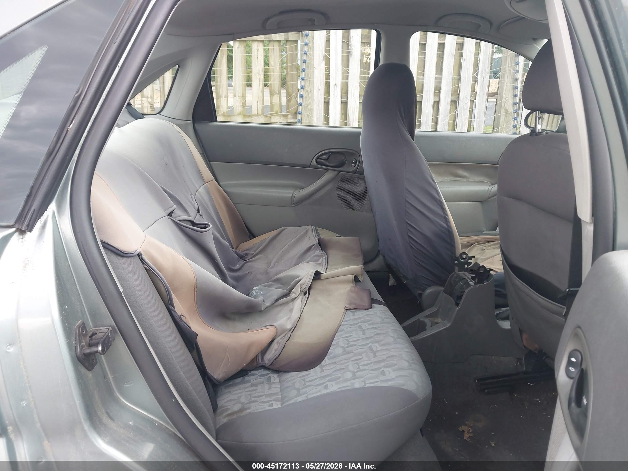 2005 Ford Focus Zx4 Зеленый vin: 1FAFP34N95W315600