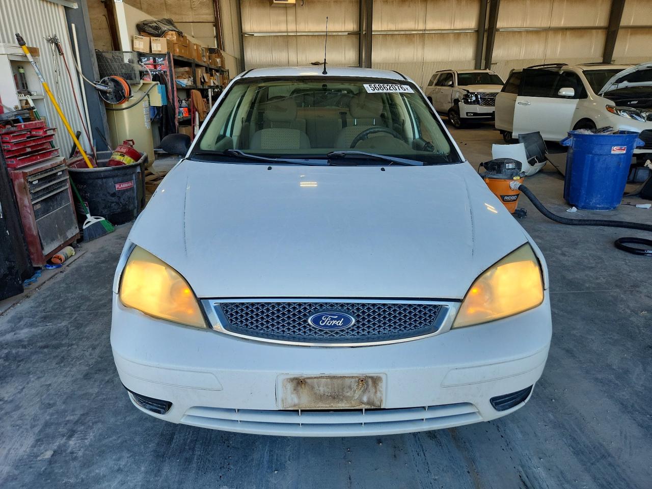 2007 Ford Focus Zx4/s/se/ses Белый vin: 1FAFP34N97W106862