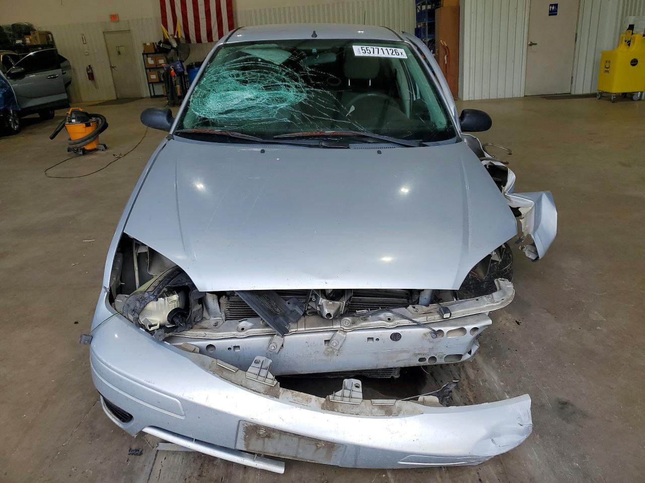 2007 Ford Focus Zx4 Серебряный vin: 1FAFP34N97W206900