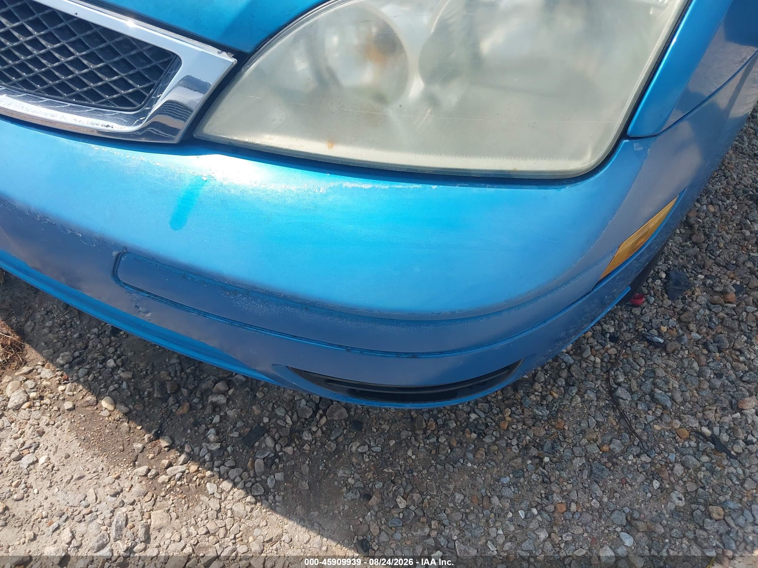 2007 Ford Focus S/se/ses Blue vin: 1FAFP34N97W251240