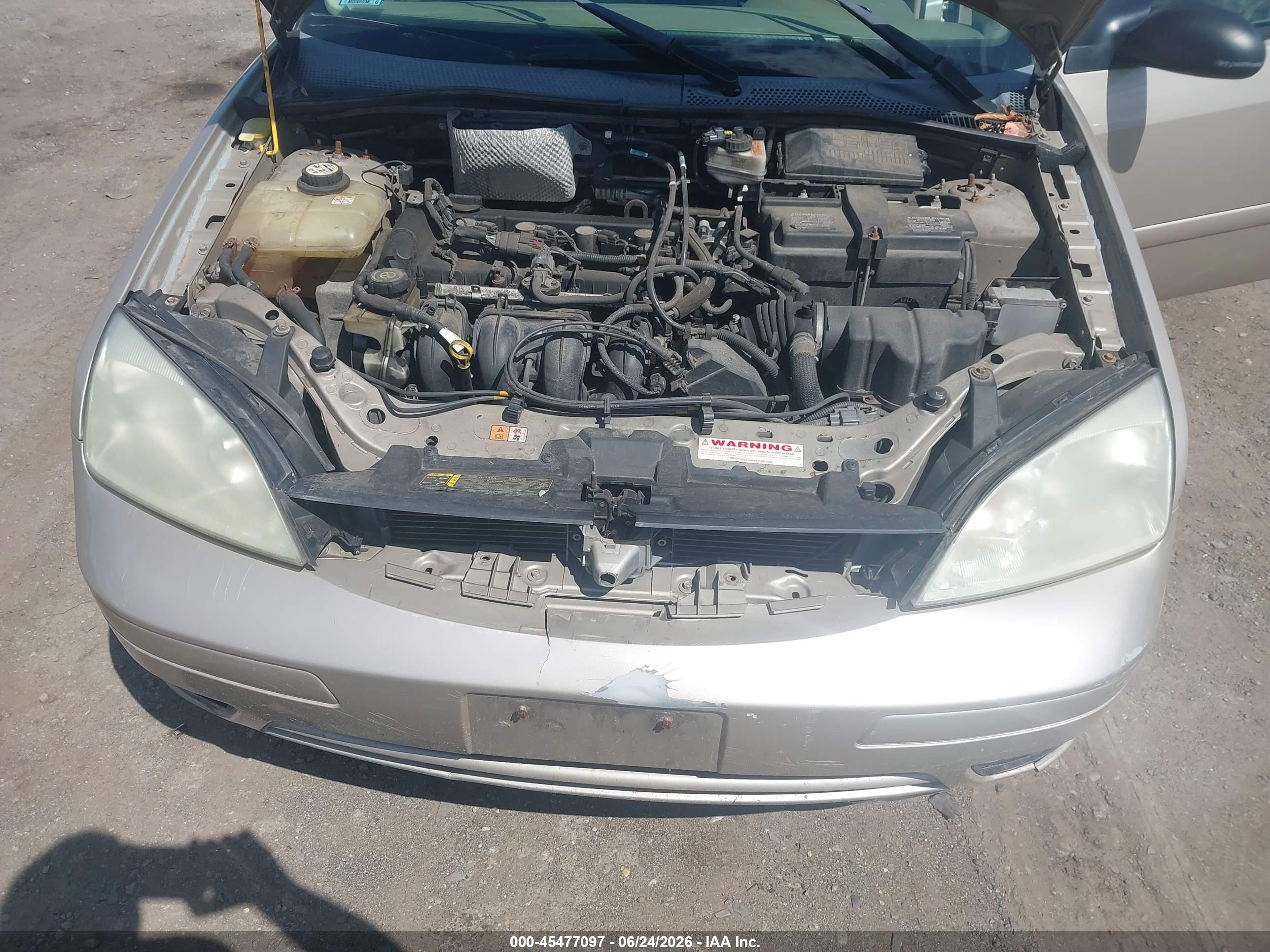 2007 Ford Focus S/se/ses Tan vin: 1FAFP34N97W288370