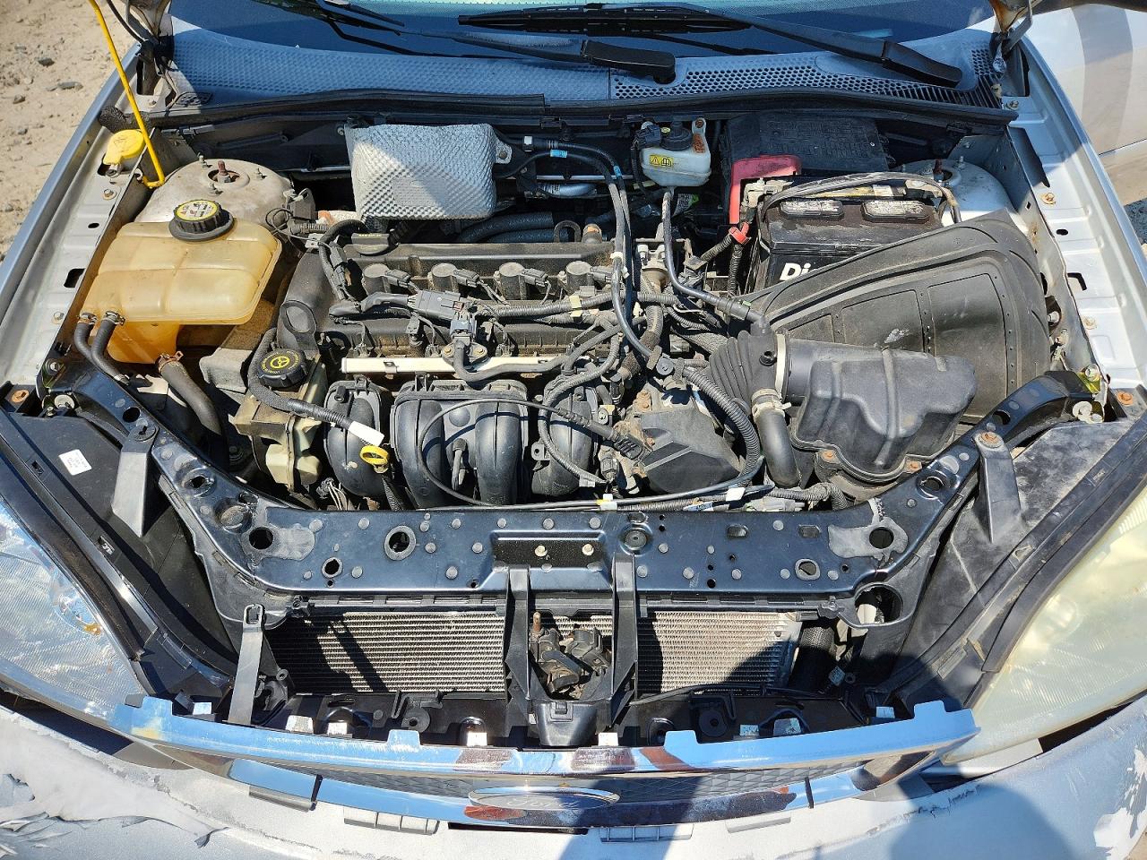 2007 Ford Focus Zx4 Silver vin: 1FAFP34N97W289017