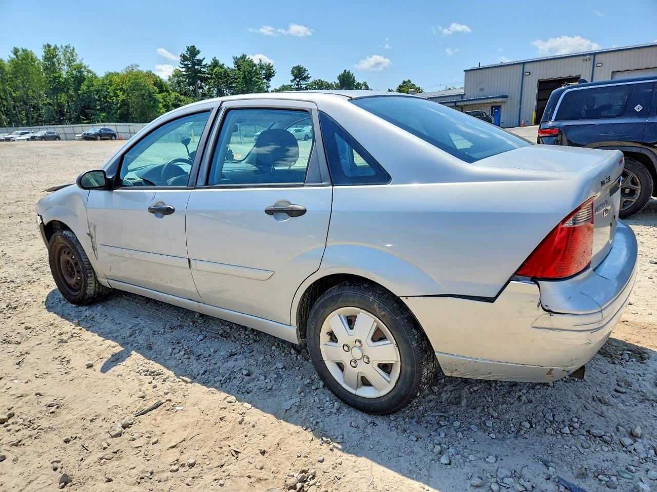 2007 Ford Focus Zx4 Silver vin: 1FAFP34N97W289017