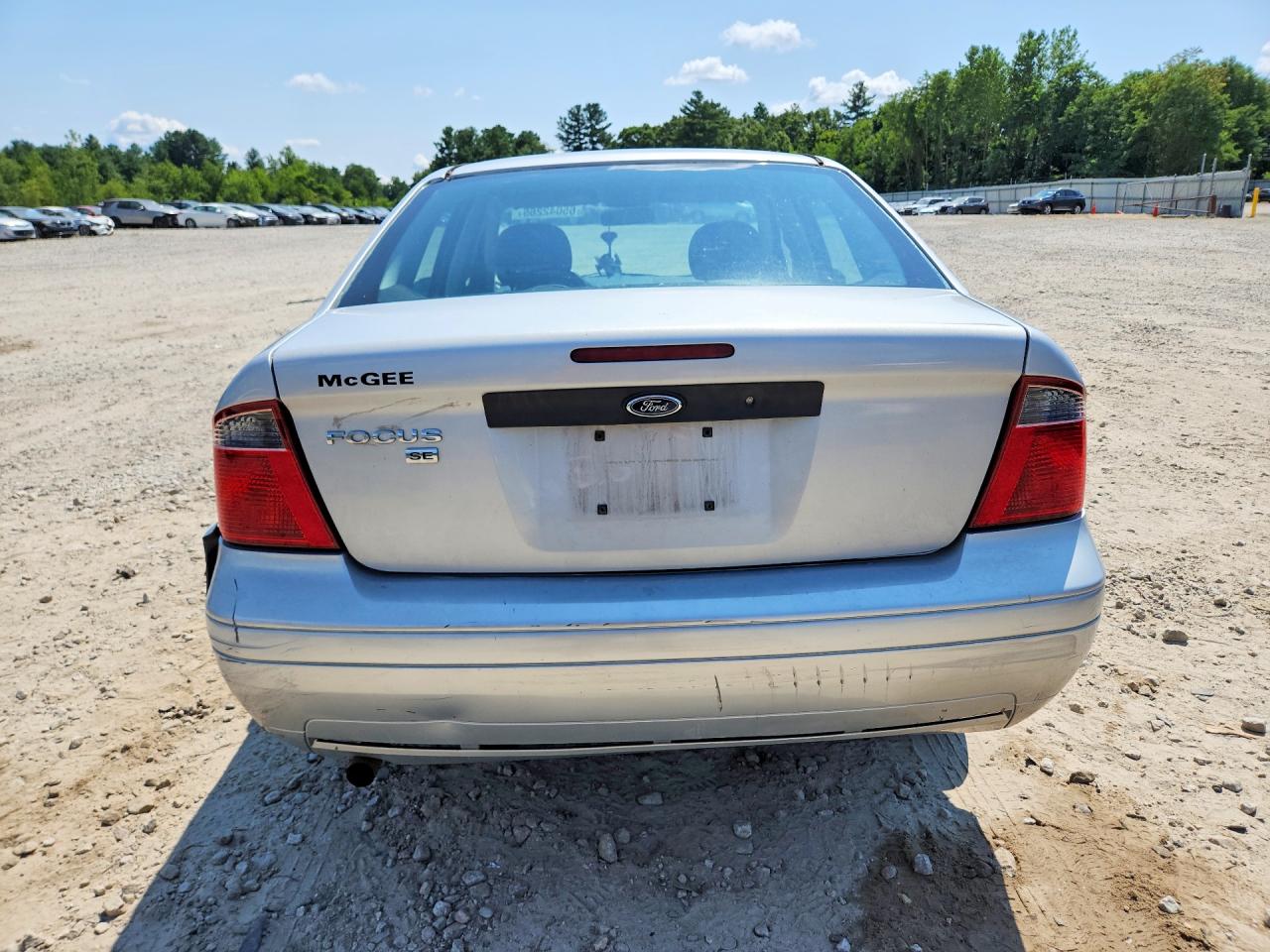 2007 Ford Focus Zx4 Silver vin: 1FAFP34N97W289017