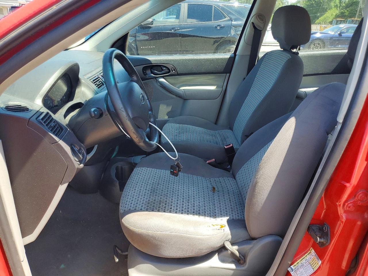 2007 Ford Focus Zx4 Красный vin: 1FAFP34N97W289129