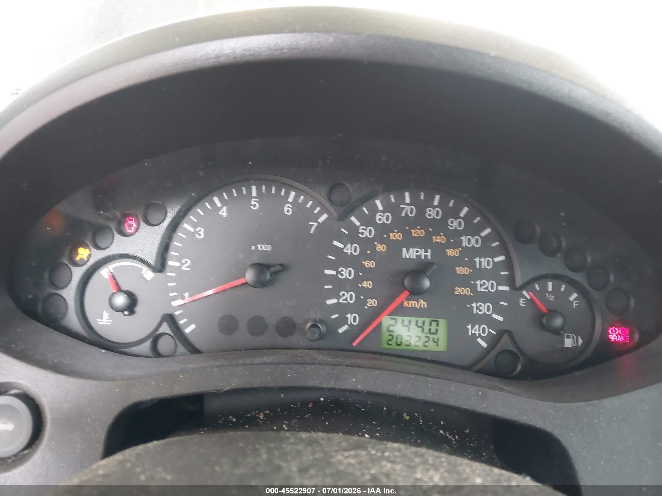 2007 Ford Focus S/se/ses Black vin: 1FAFP34N97W306401