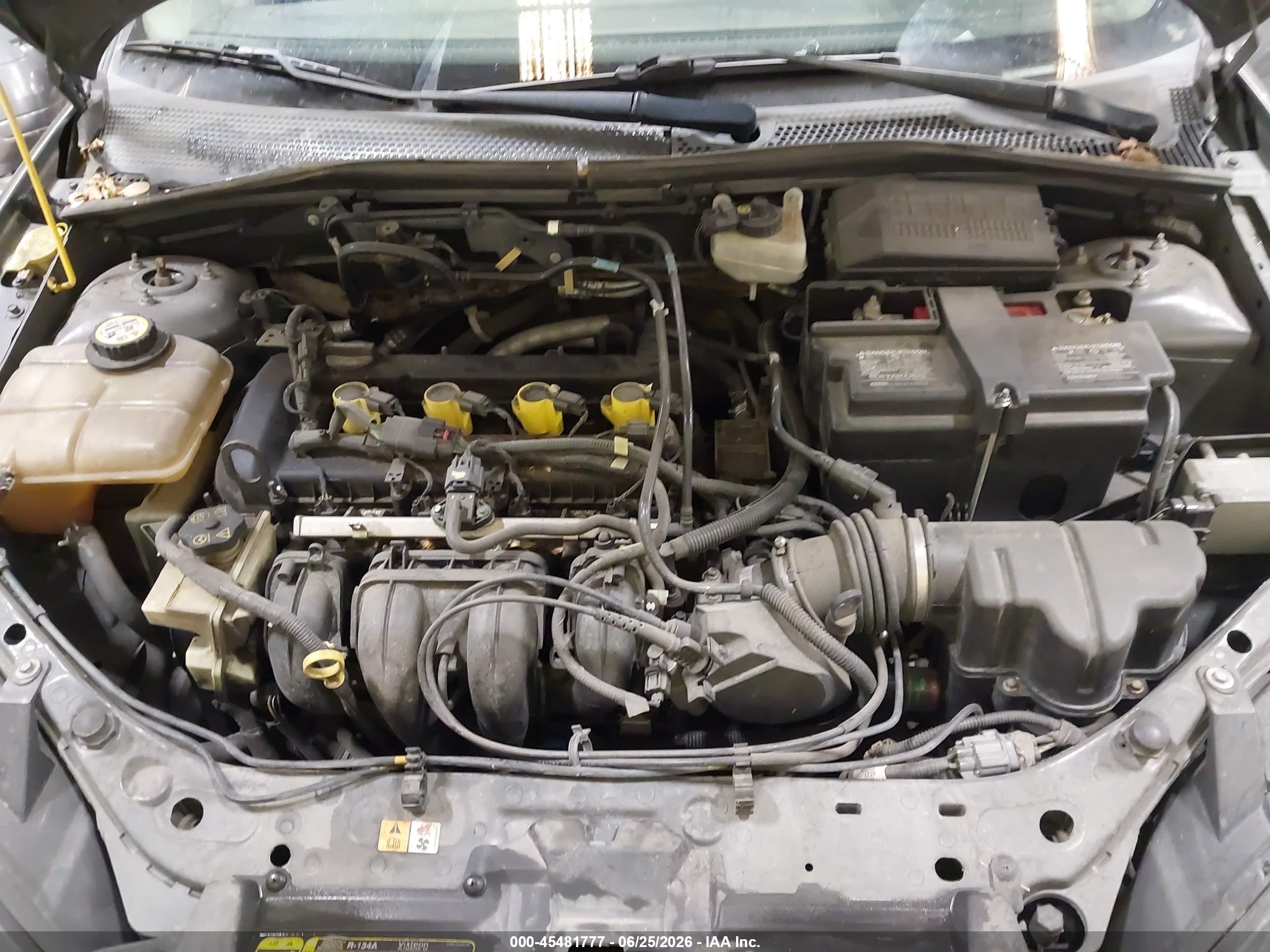 2007 Ford Focus S/se/ses Gray vin: 1FAFP34N97W362144