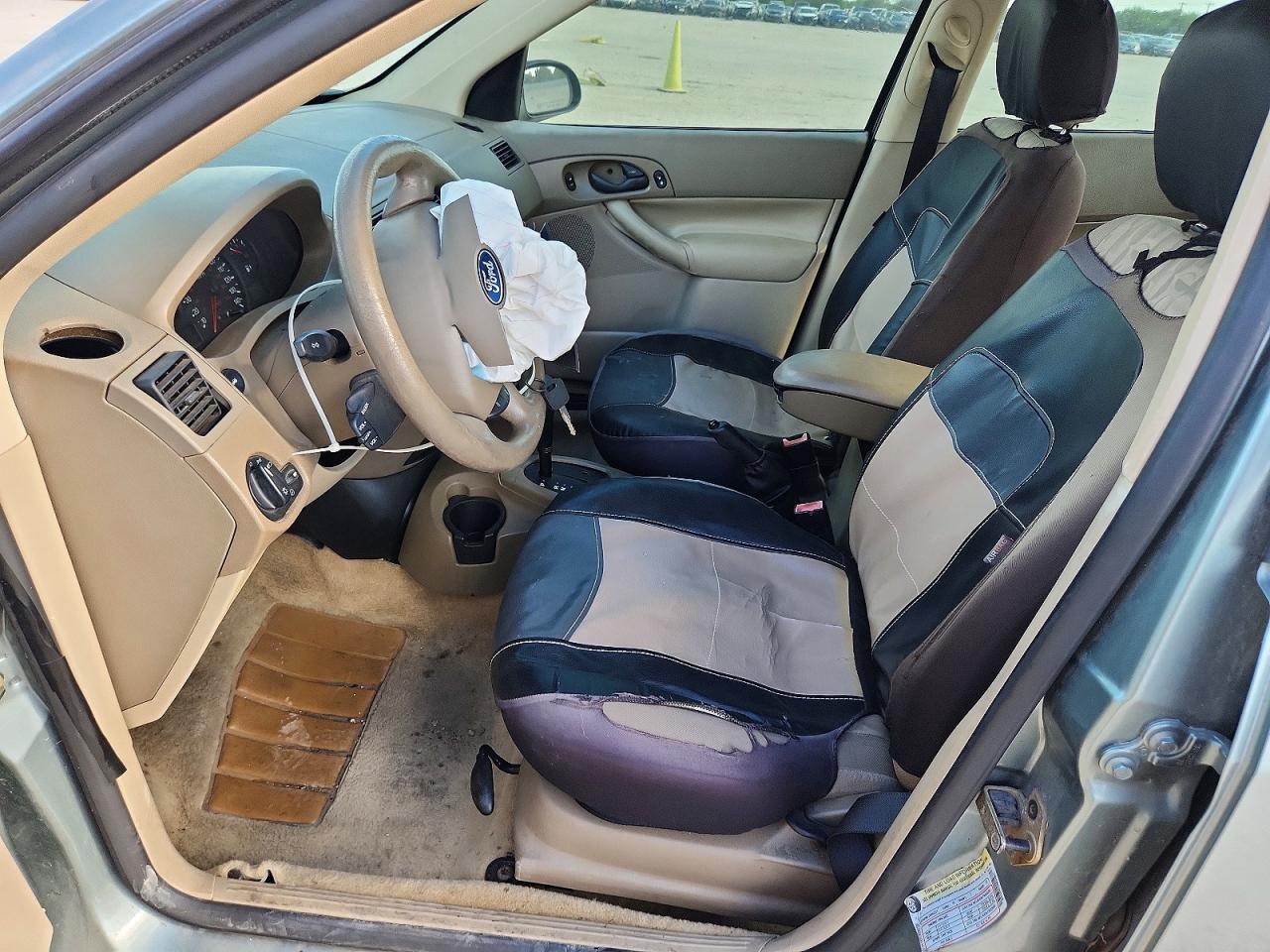 2005 Ford Focus Zx4 Green vin: 1FAFP34NX5W272448