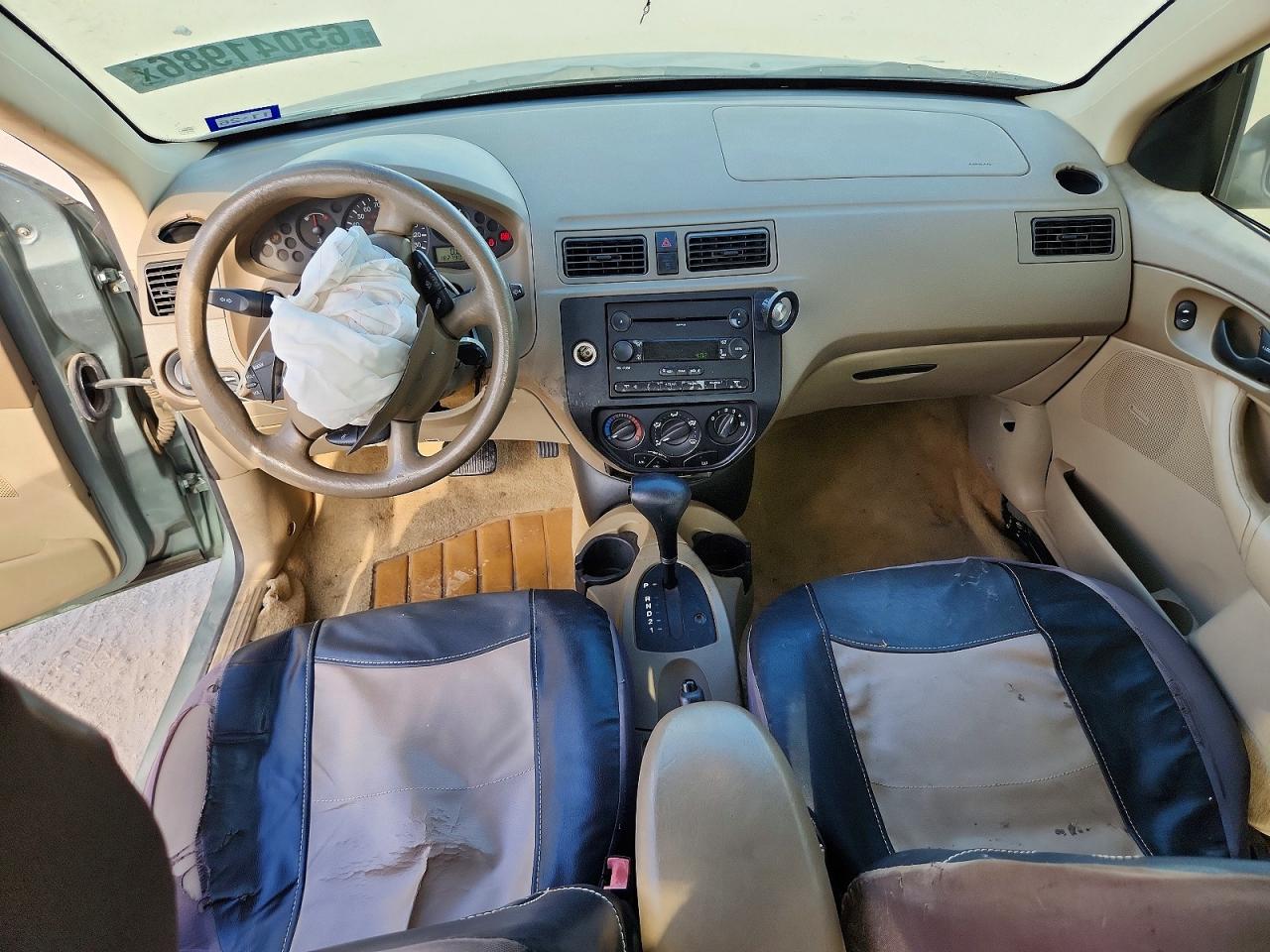 2005 Ford Focus Zx4 Green vin: 1FAFP34NX5W272448