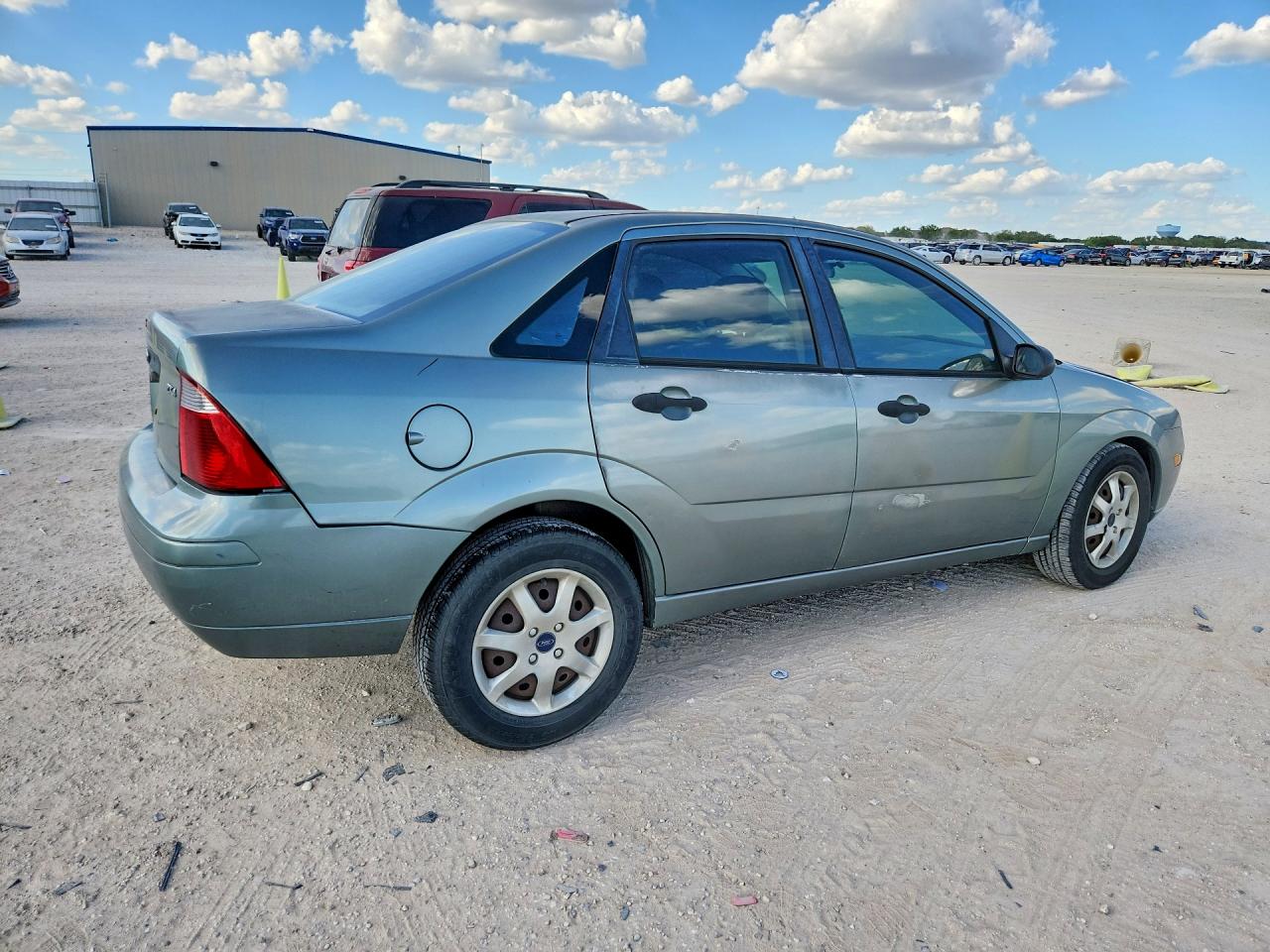 2005 Ford Focus Zx4 Green vin: 1FAFP34NX5W272448