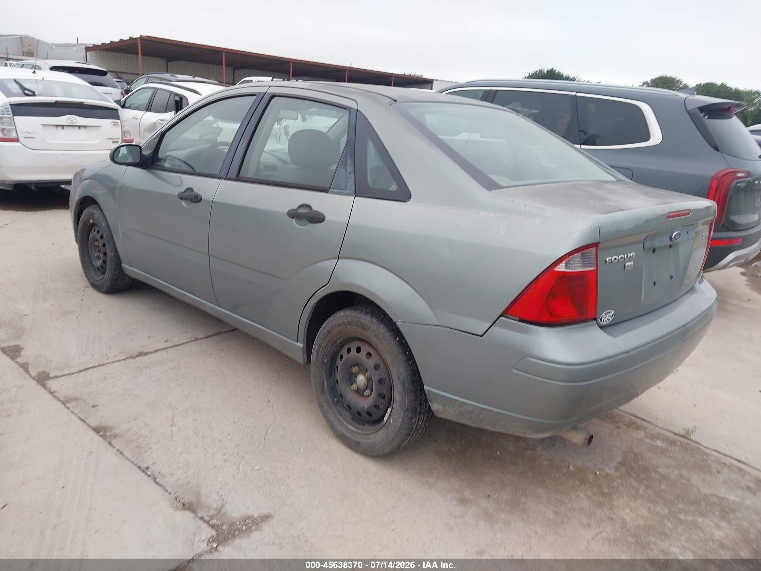 2005 Ford Focus Zx4 Light Blue vin: 1FAFP34NX5W279366