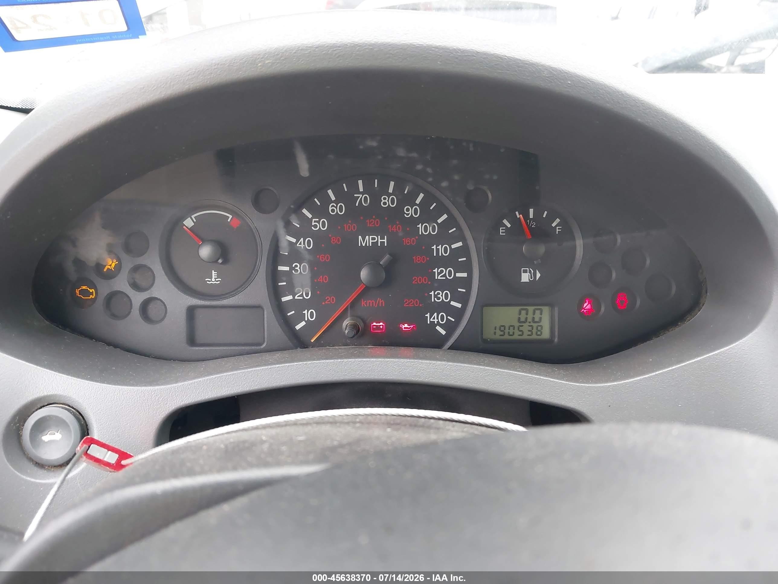 2005 Ford Focus Zx4 Light Blue vin: 1FAFP34NX5W279366