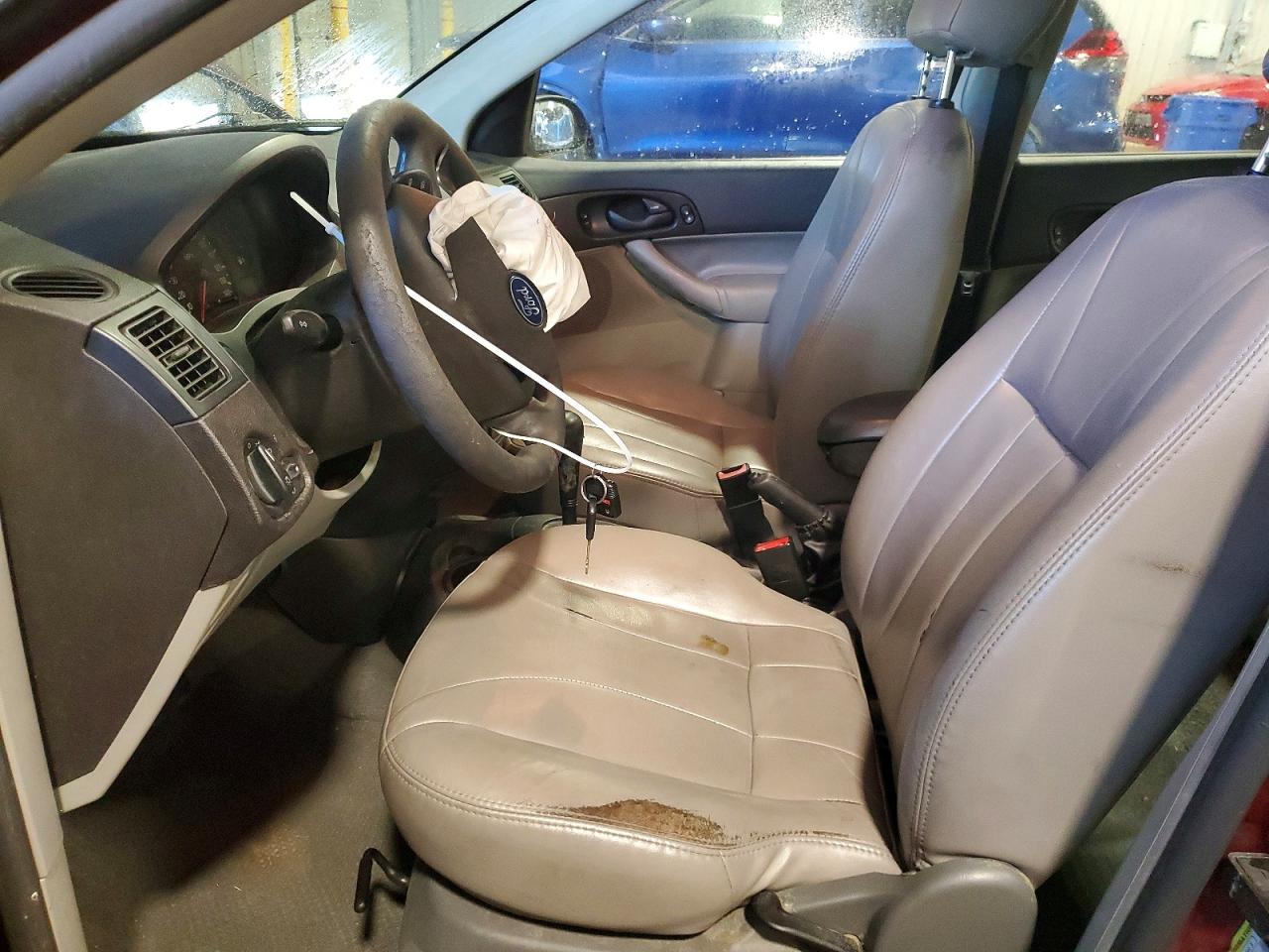 2007 Ford Focus Zx4 Красный vin: 1FAFP34NX7W142981