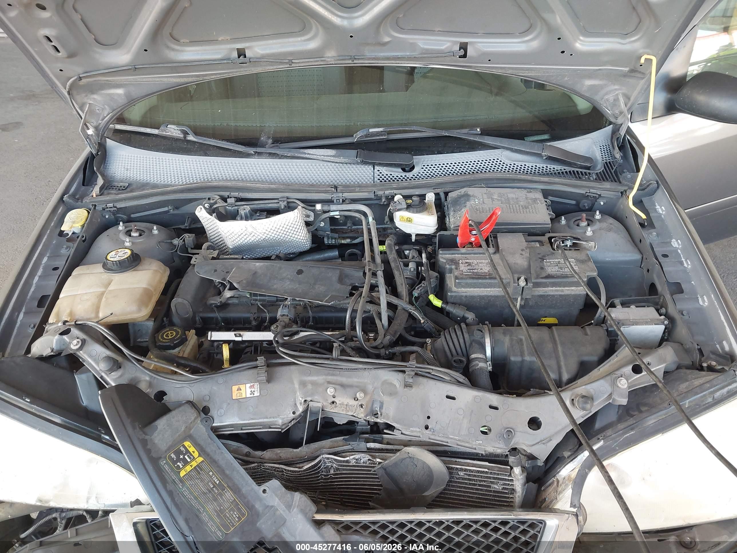 2007 Ford Focus S/se/ses Gray vin: 1FAFP34NX7W161630